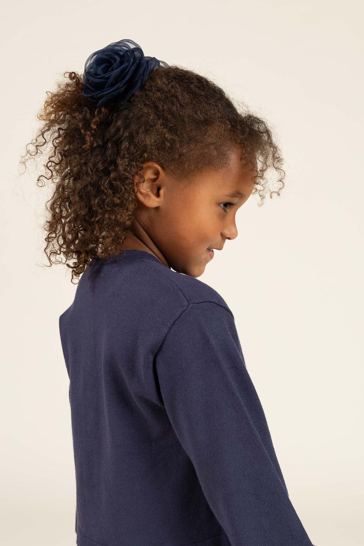 Claw Hair Clip - All - Navy | 100713 Rosie