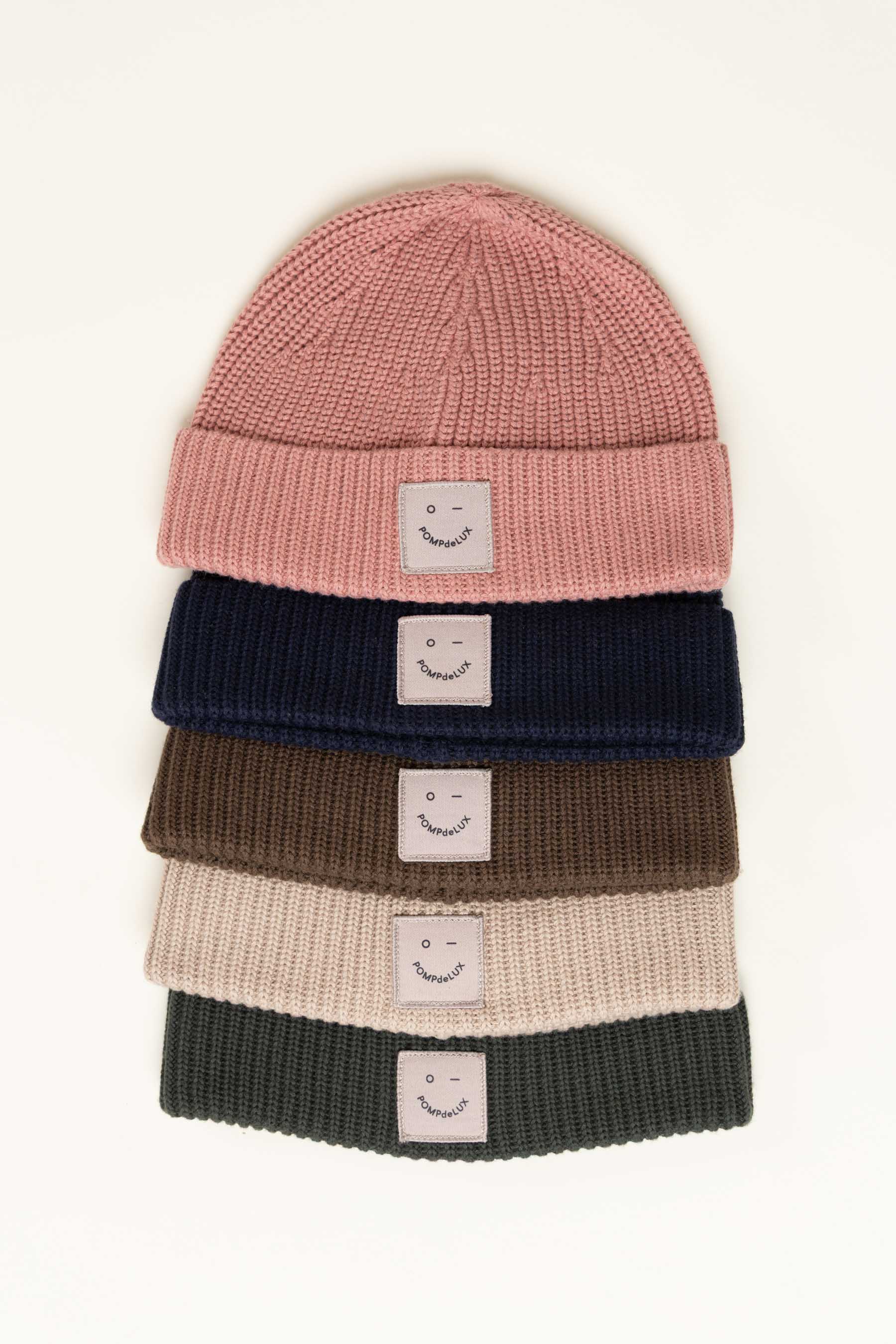 Ribbed Knit Beanie - Tween - Navy