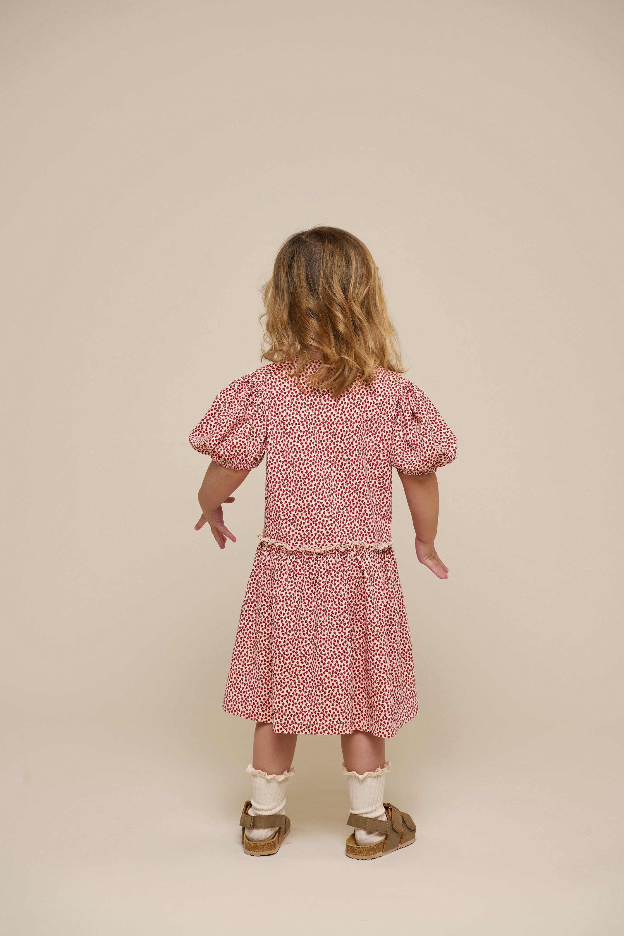 Jersey Dress - Kids - Cherry Red | 101225 Lea
