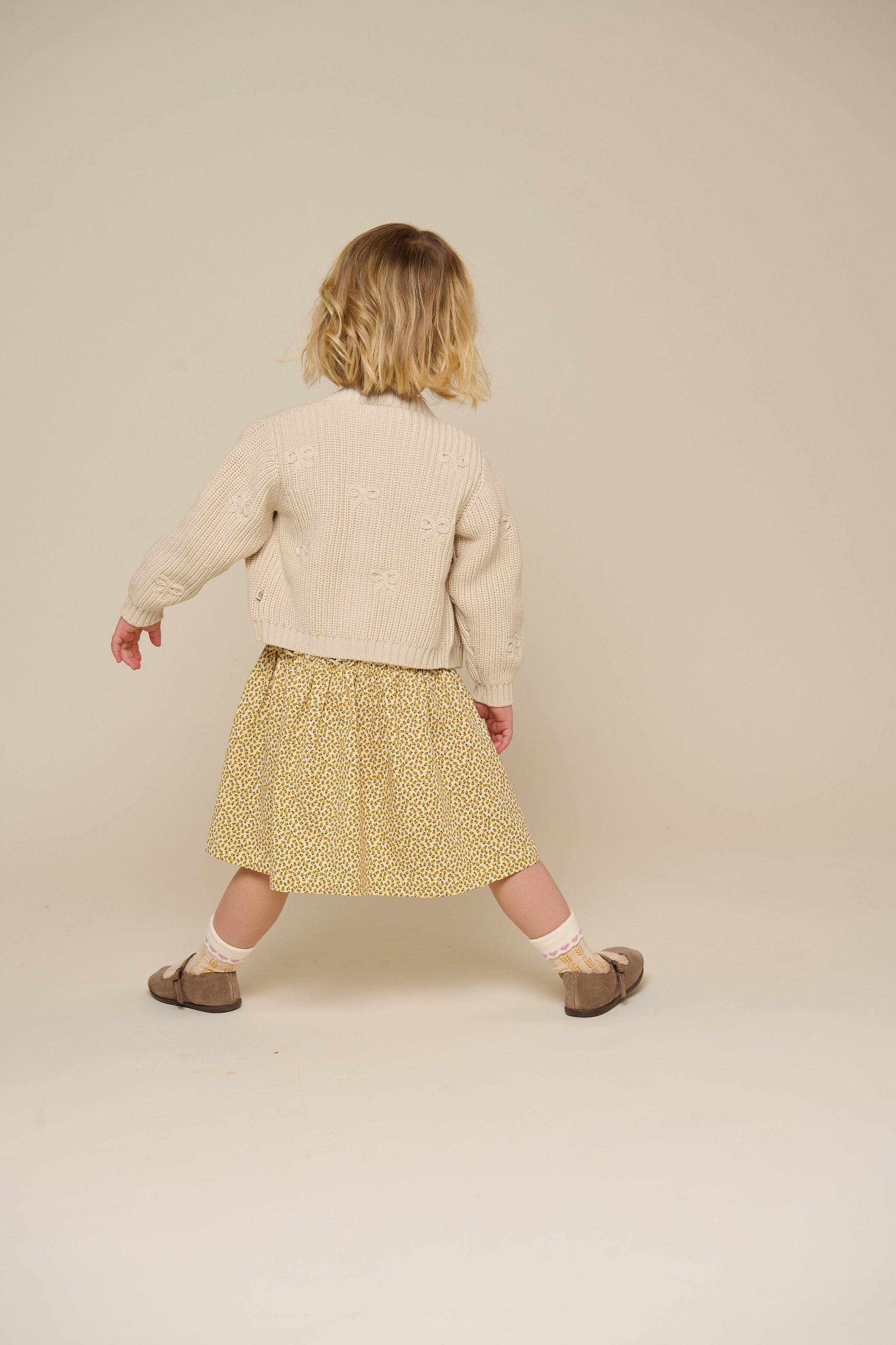 Jersey Dress - Kids - Yellow | 101223 Lea