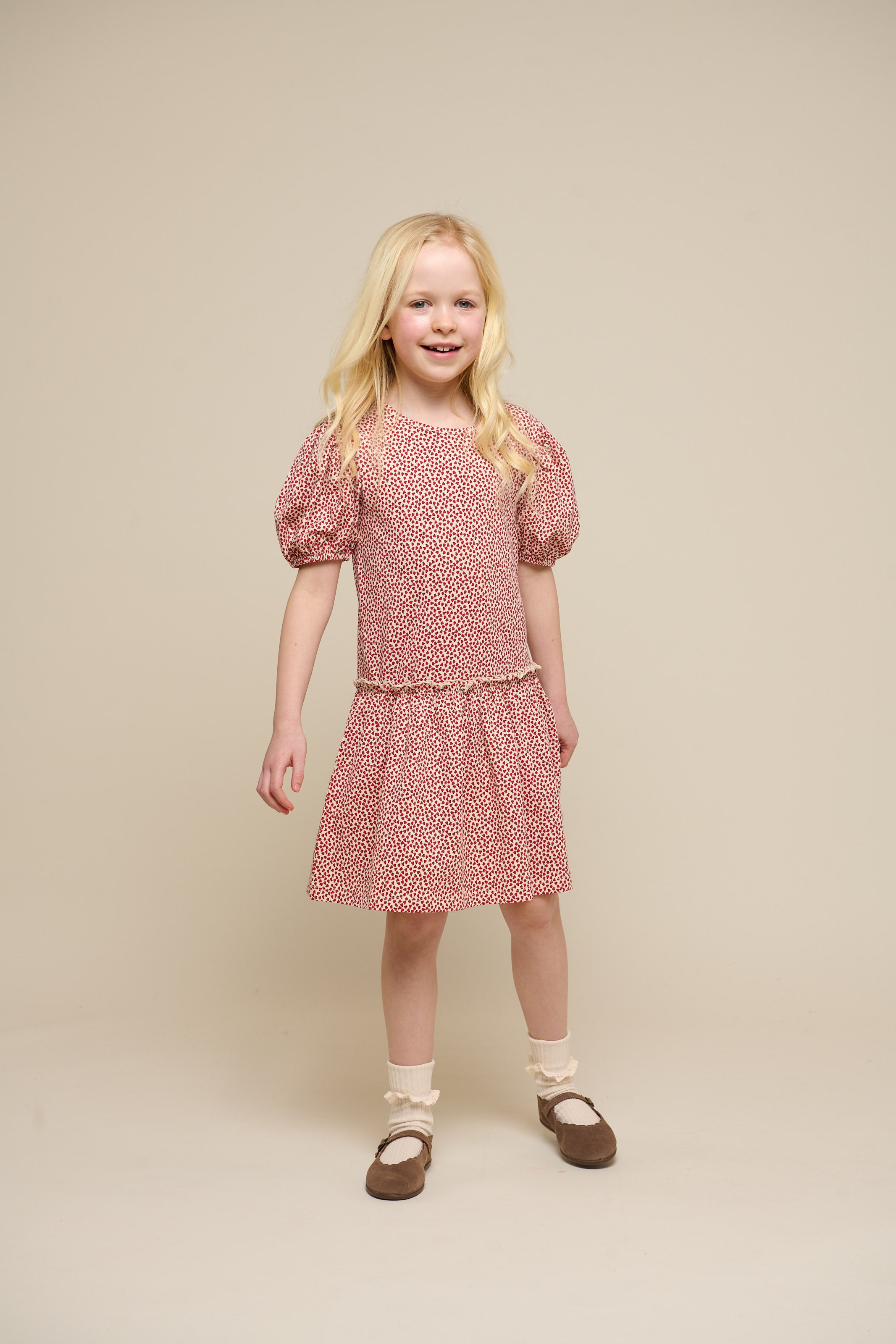 Jersey Dress - Tween - Cherry Red | 101226 Lea