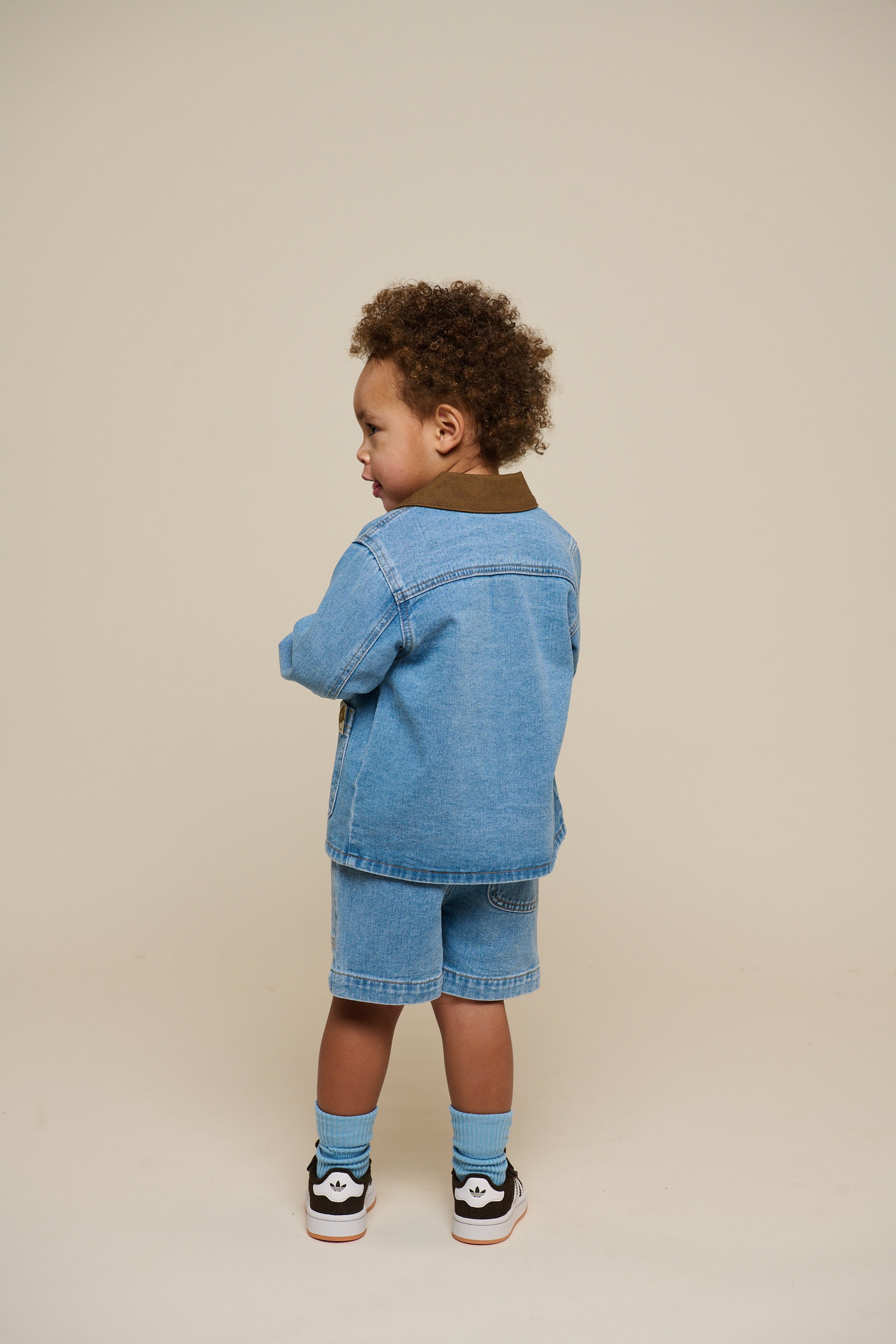 Denim Jacket - Kids - Light Blue Denim | 101022 Gavin