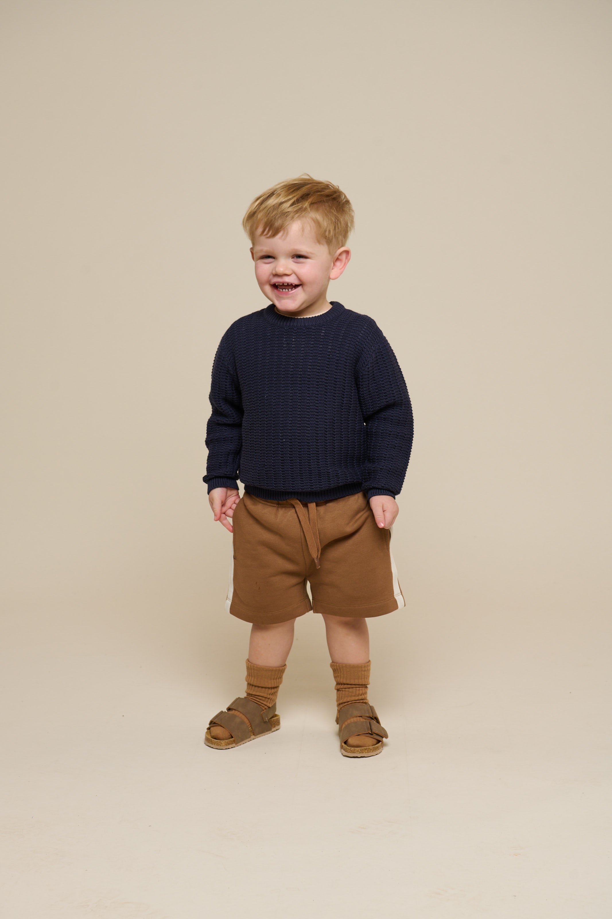 Knit Solid - Kids - Navy | 101281 Brady