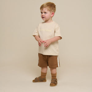 Sweat Shorts with Tape - Kids - Coconut | 101263 Carter
