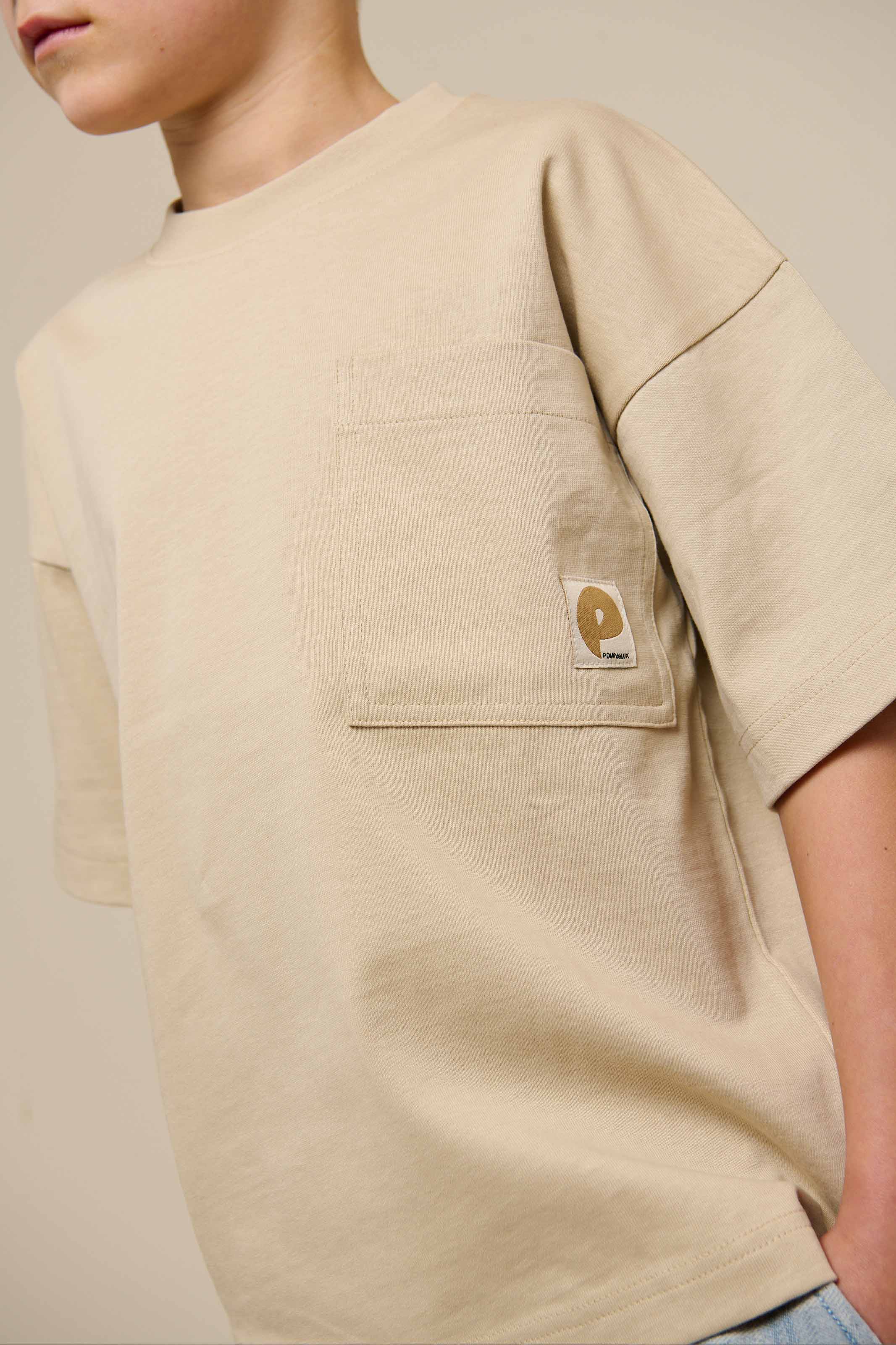 Pocket T-shirt - Tween - Light Sand | 101147 Jasper