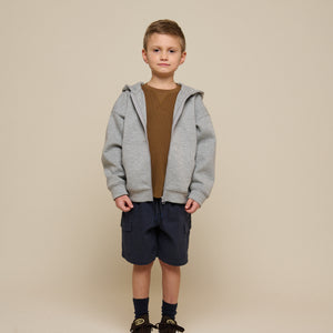 Textured Long Sleeve T-Shirt - Tween - Coffee | 100706 Malthe