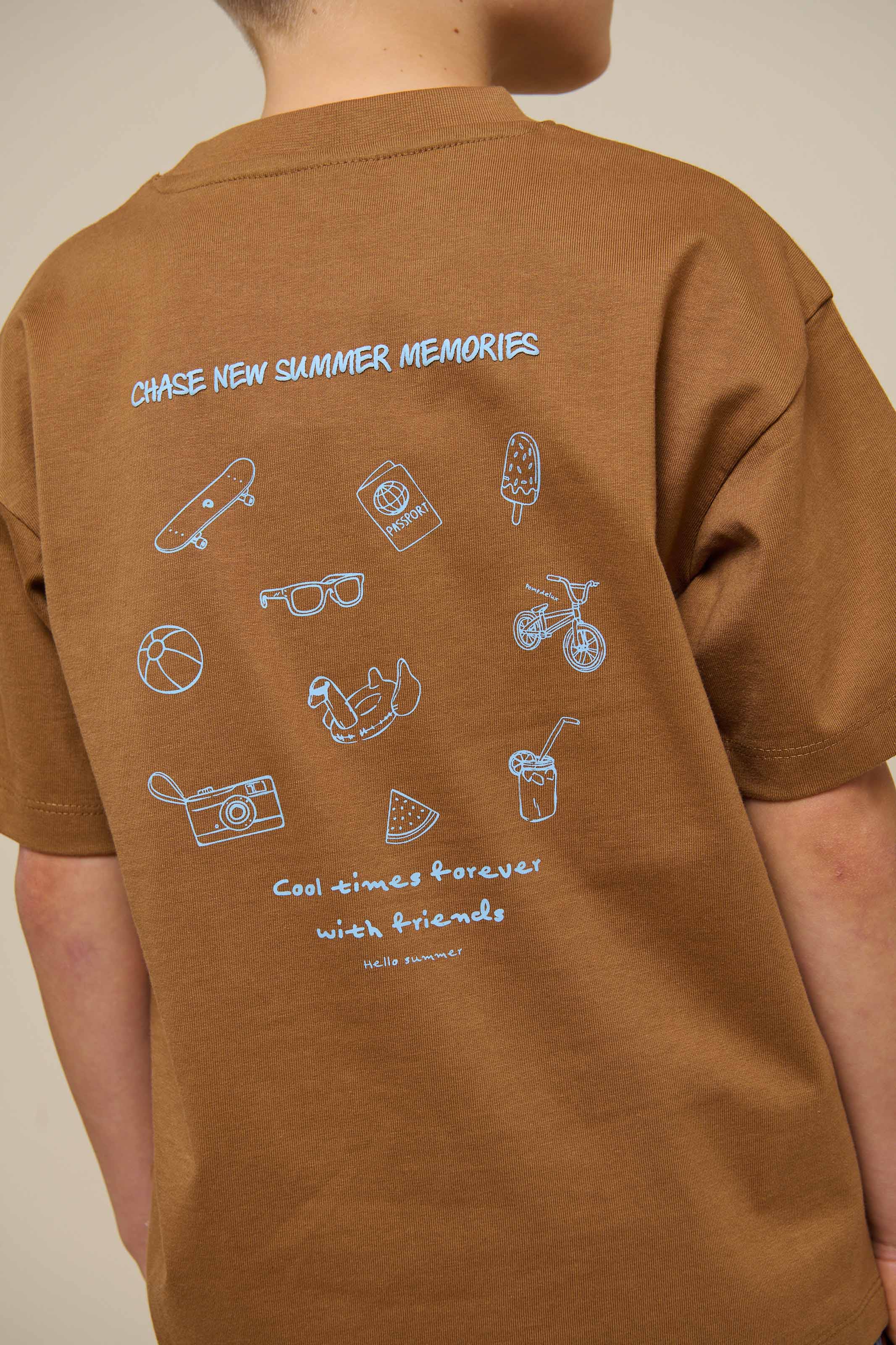 Cool Times T-shirt - Tween - Coconut | 101252 Daniel