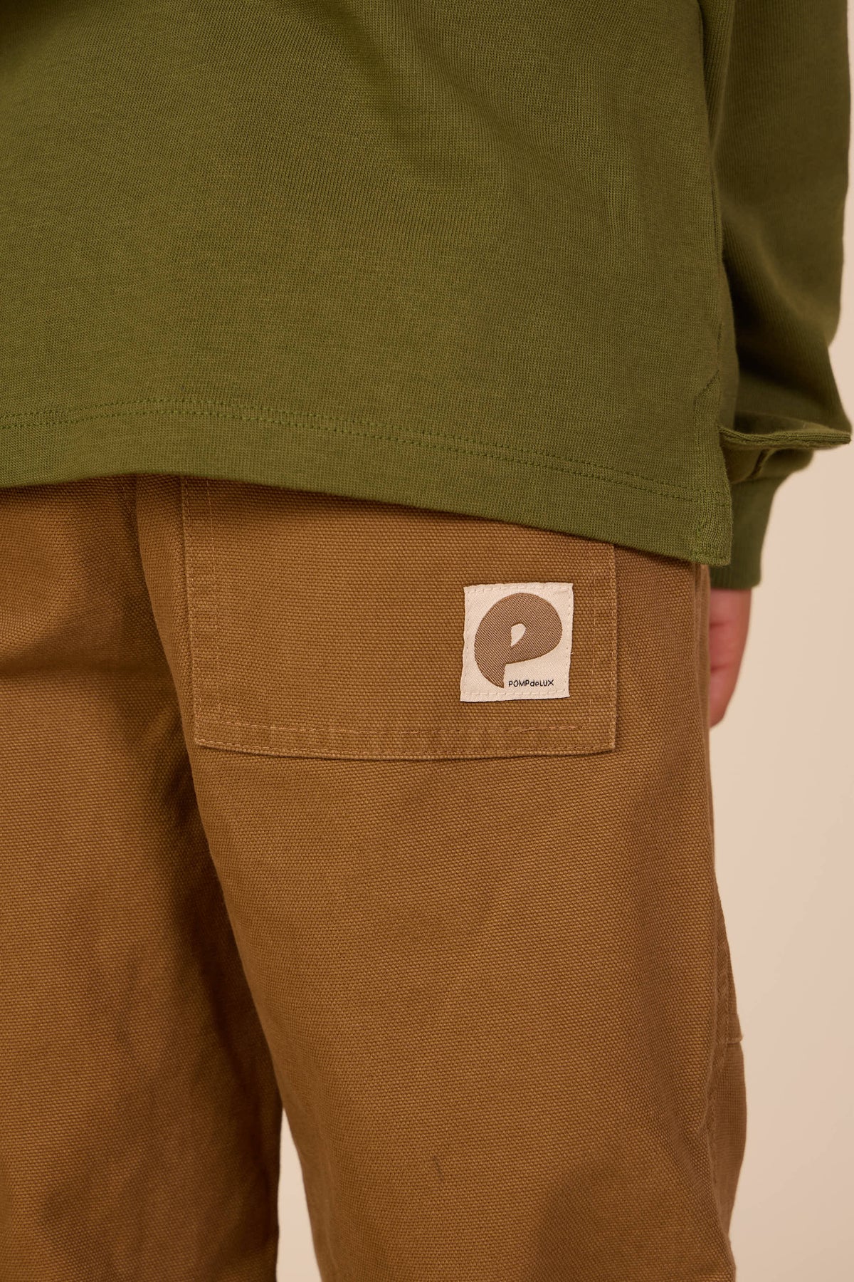 Canvas Patch Pocket Trousers - Tween - Light Brown | 101534 Greyson