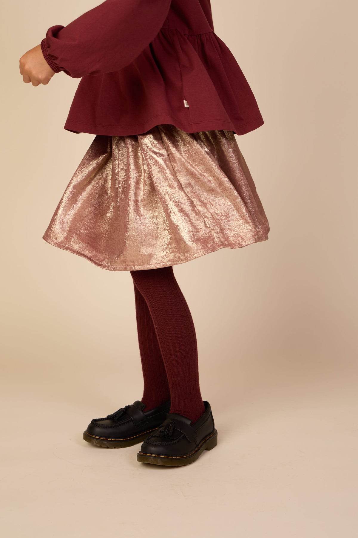Foil Skirt - Tween - Dusty Rose | 101674 Sylvia