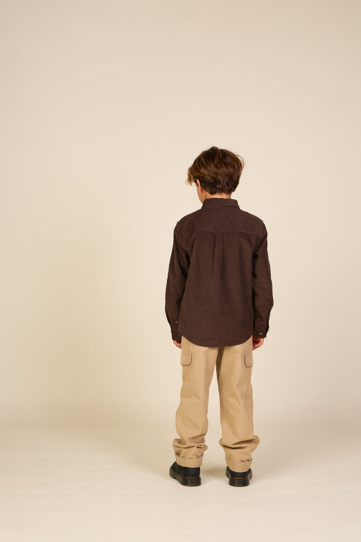 Corduroy Shirt - Tween - Dark Brown | 101656 Jonny