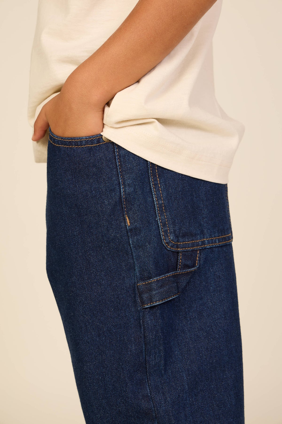 Relaxed Fit Carpenter Jeans - Tween - Dark Blue | 101645 Titus