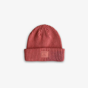 Cotton Knit Beanie - All - Dusty Rose | 101518 Todd