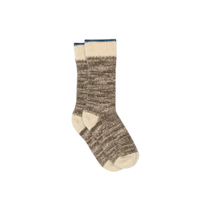 MP Wool-Blend Slouch Socks - All - Brown Melange | 101738 MP 59065