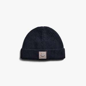 Ribbed Knit Beanie - Tween - Navy