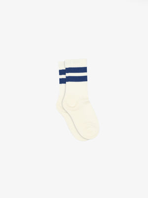 MP Retro Stripe Tennis Socks - Kids - Blue | 101351 MP Andy Socks