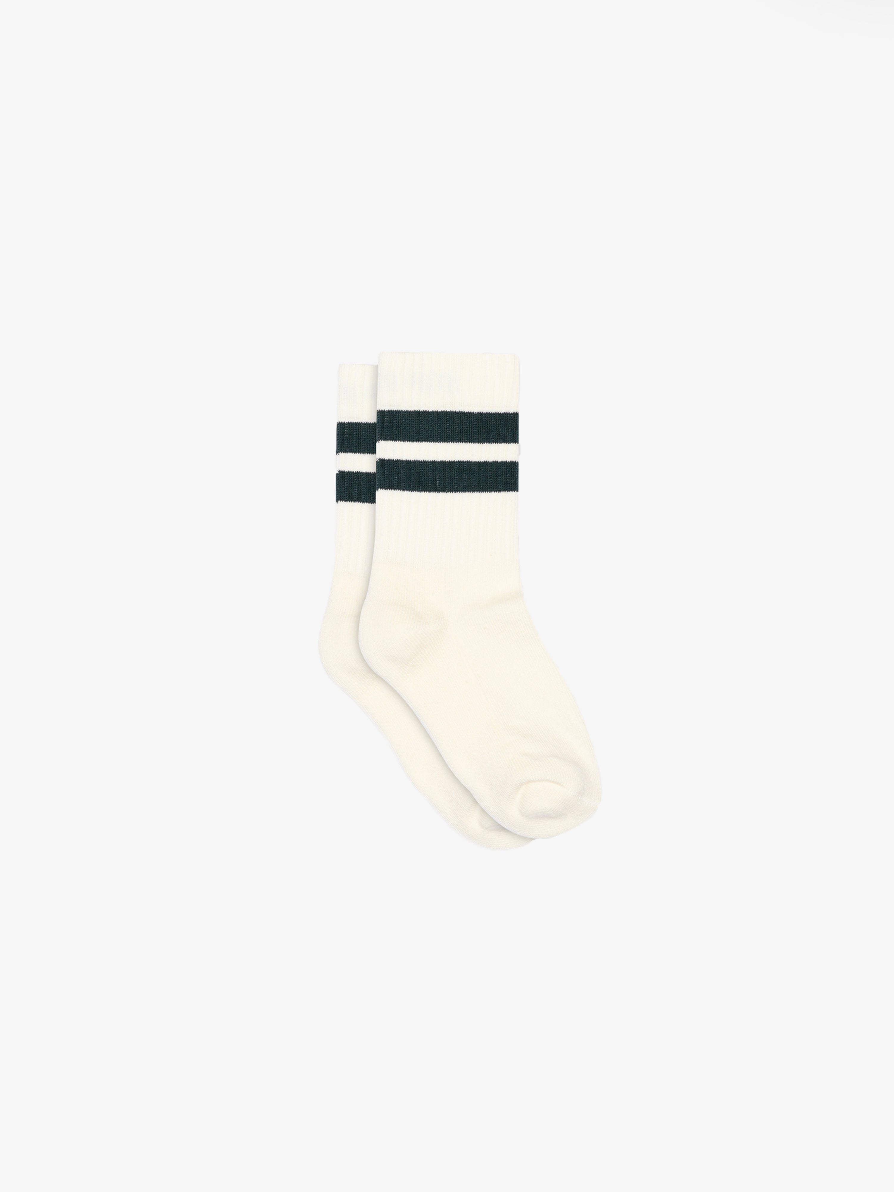 MP Retro Stripe Tennis Socks - Kids - Green | 101353 MP Andy Socks