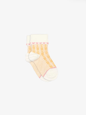 MP Heart Socks - Tween - Rose | 101380 MP Klara Short Socks