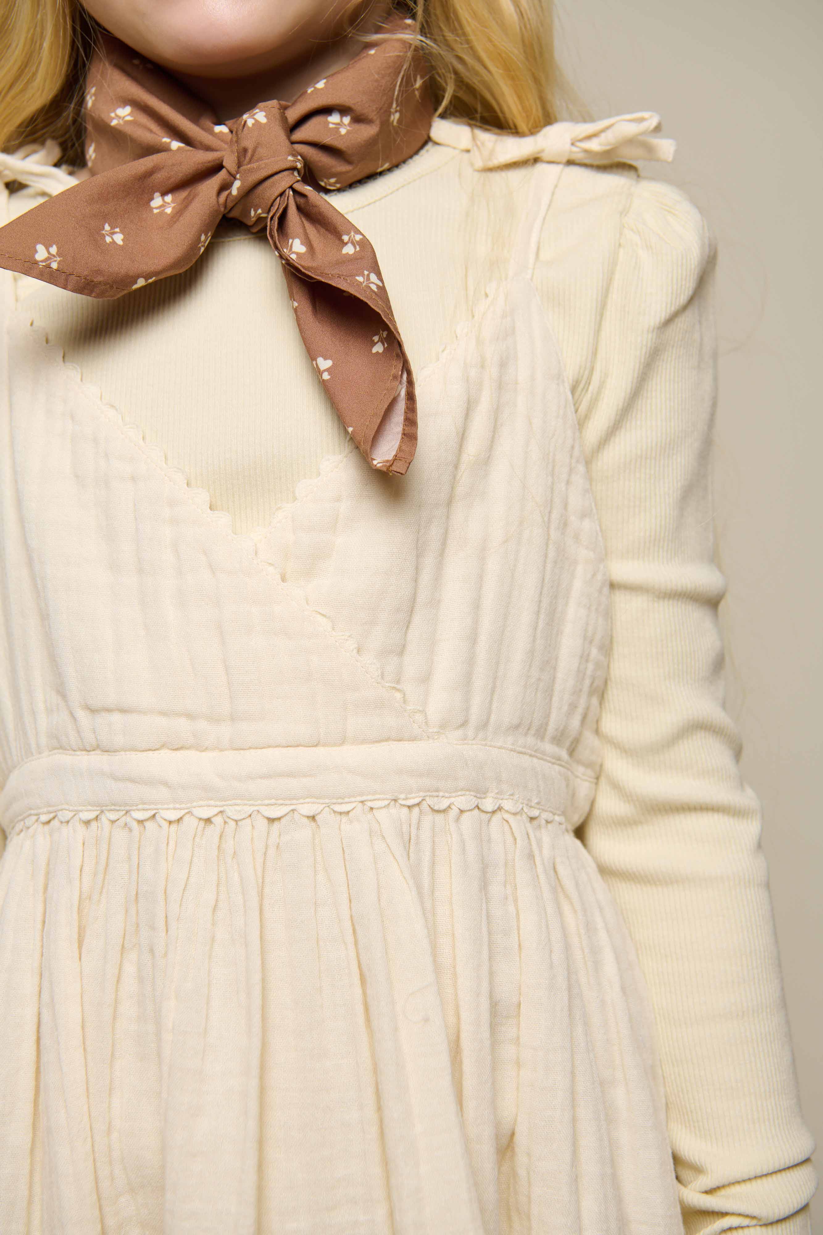 Modal Rib Long Sleeved T-shirt - Tween - OffWhite | 101313 Lottie